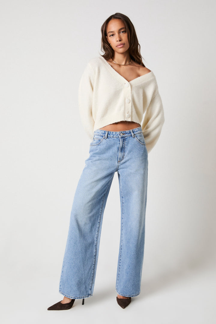 ROLLAS Womens Kate Baggy 90s Blue - Vintage Blue, WOMENS DENIM, ROLLAS, Elwood 101