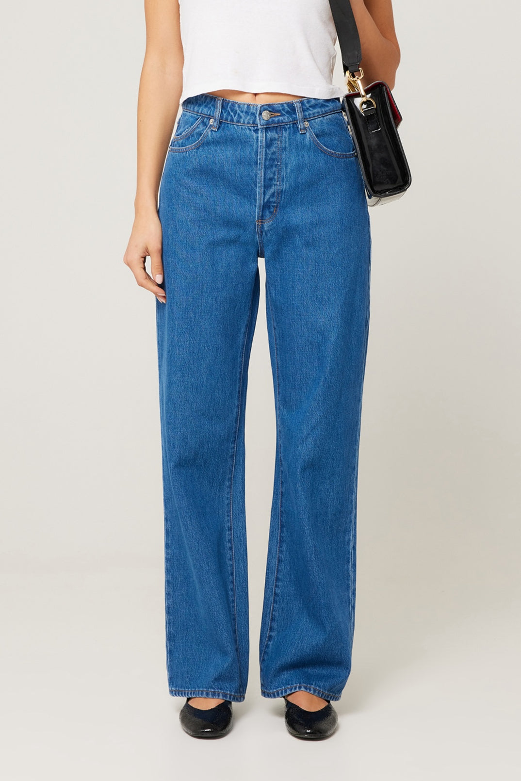 ROLLAS Womens Stevie Relaxed Jeans - Ashley Blue, WOMENS DENIM, ROLLAS, Elwood 101