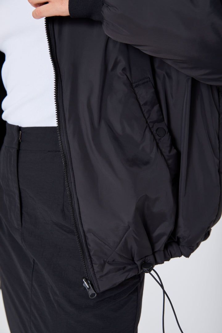 Pre Order ROZALIA x ATOIR Womens The Bomber Jacket Black, WOMENS COATS & JACKETS, APPAREL BY ROZALIA, Elwood 101