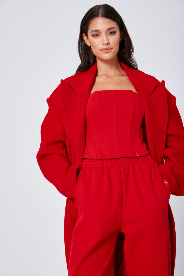 Pre Order ROZALIA x ATOIR Womens The Coat Chili, WOMENS COATS & JACKETS, APPAREL BY ROZALIA, Elwood 101