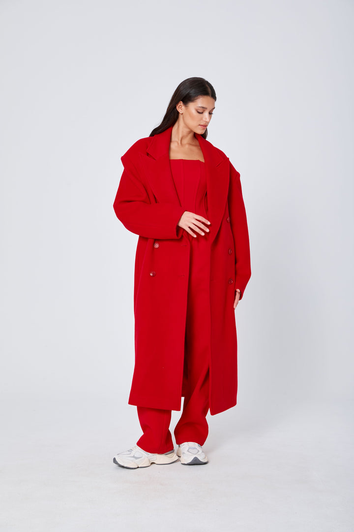 Pre Order ROZALIA x ATOIR Womens The Coat Chili, WOMENS COATS & JACKETS, APPAREL BY ROZALIA, Elwood 101