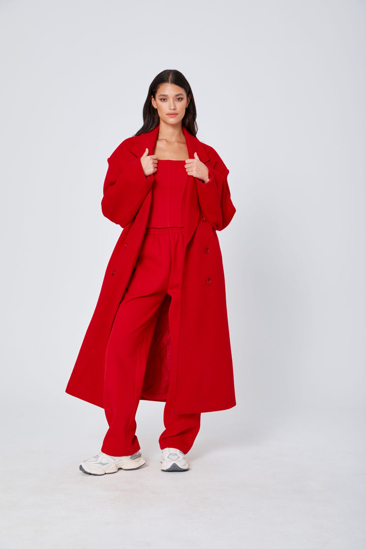 Pre Order ROZALIA x ATOIR Womens The Coat Chili, WOMENS COATS & JACKETS, APPAREL BY ROZALIA, Elwood 101