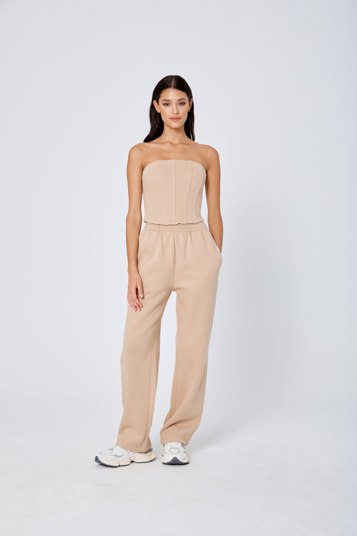 Pre Order ROZALIA x ATOIR Womens The Corset Sand, WOMENS TOPS & SHIRTS, APPAREL BY ROZALIA, Elwood 101