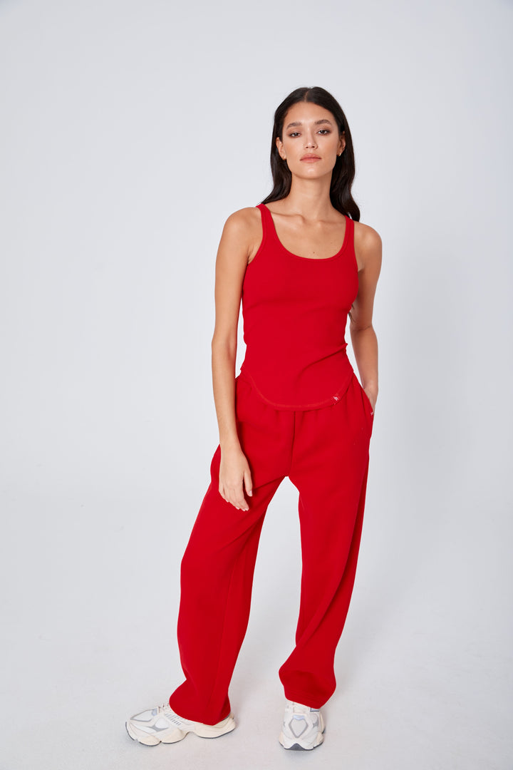 Pre Order ROZALIA x ATOIR Womens The Singlet Chili, WOMENS TEES & TANKS, APPAREL BY ROZALIA, Elwood 101