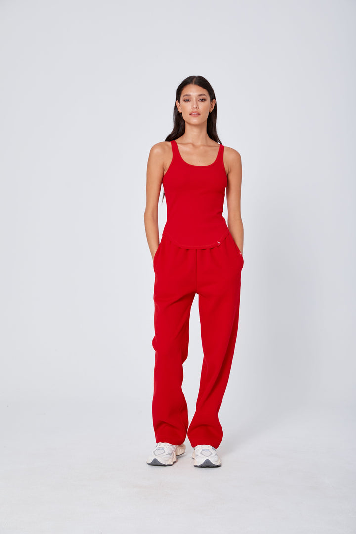 Pre Order ROZALIA x ATOIR Womens The Singlet Chili, WOMENS TEES & TANKS, APPAREL BY ROZALIA, Elwood 101