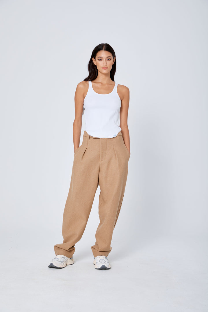 ROZALIA x ATOIR Womens The Singlet White, WOMENS TEES & TANKS, APPAREL BY ROZALIA, Elwood 101