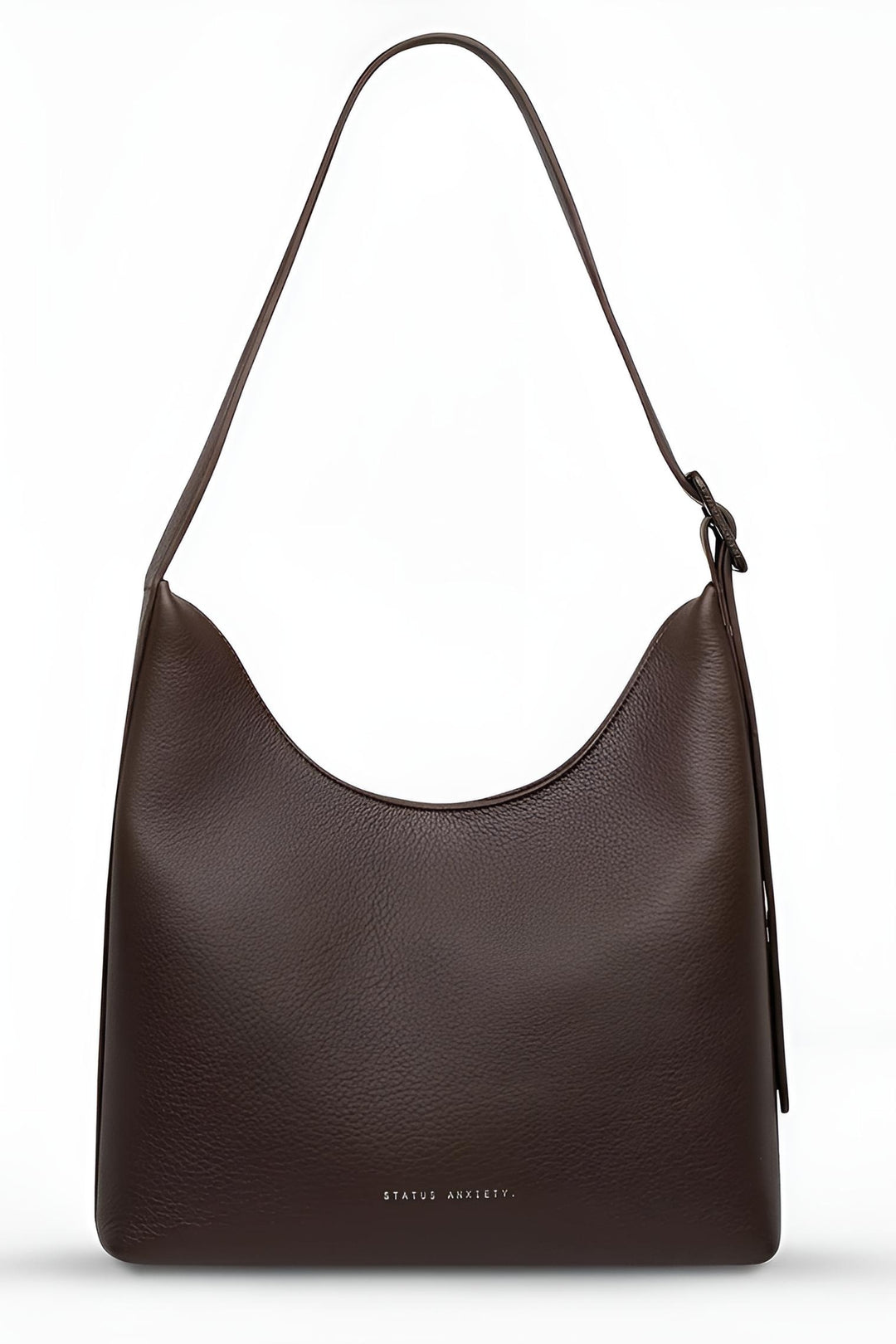 STATUS ANXIETY Womens Take You Higher Leather Bag in Cocoa, WOMENS BAGS & CLUTCHES, STATUS ANXIETY, Elwood 101