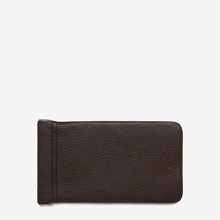 STATUS ANXIETY Keepsake Sunglasses Case in Cocoa Leather, SUNGLASSES UNISEX, STATUS ANXIETY, Elwood 101