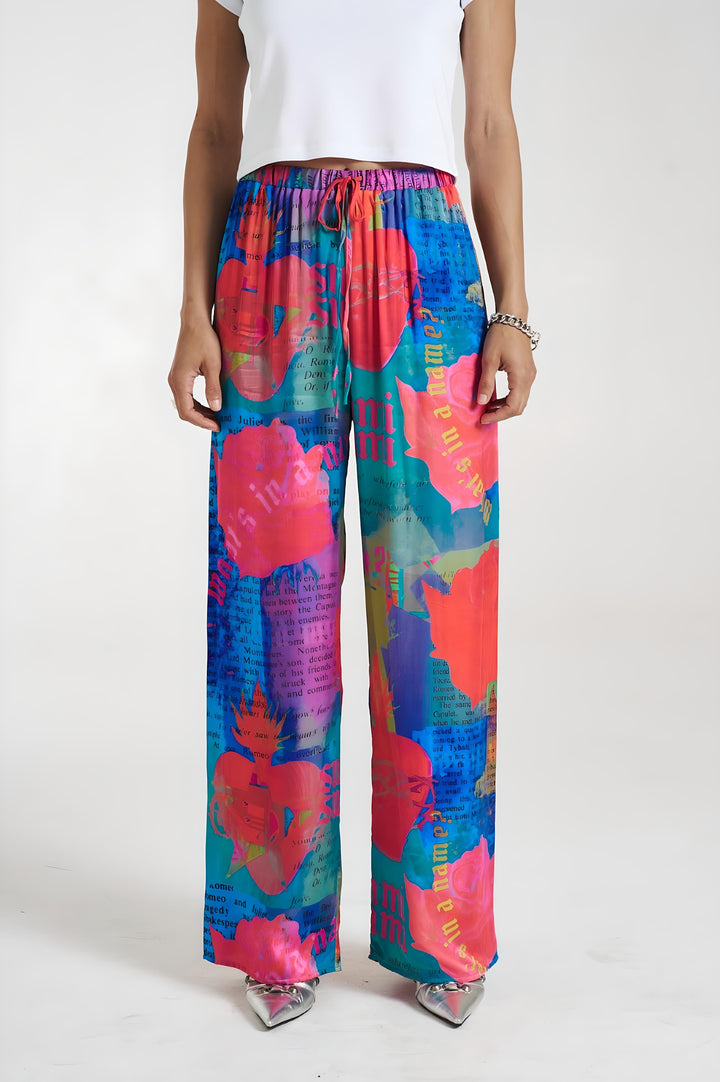 SUMMI SUMMI Womens Elastic Waist Pants - O, Romeo, WOMENS PANTS, SUMMI SUMMI, Elwood 101