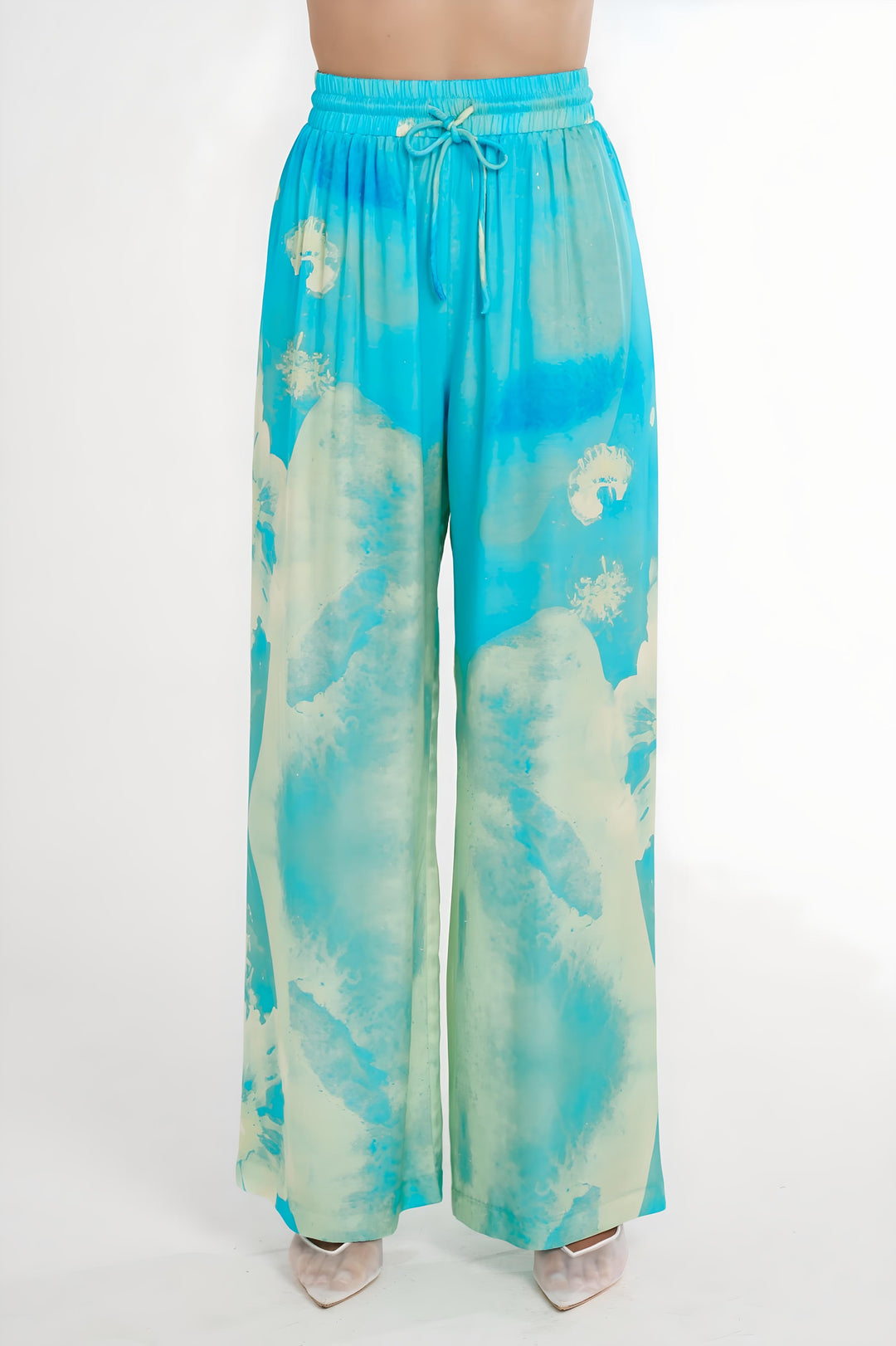 SUMMI SUMMI Womens Wide Leg Pant Lemon Lumen, WOMENS PANTS, SUMMI SUMMI, Elwood 101