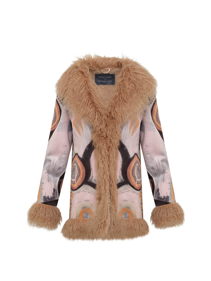 UNREAL FUR Womens Yawarr Coat - Giirwaa, WOMENS COATS & JACKETS, UNREAL FUR, Elwood 101