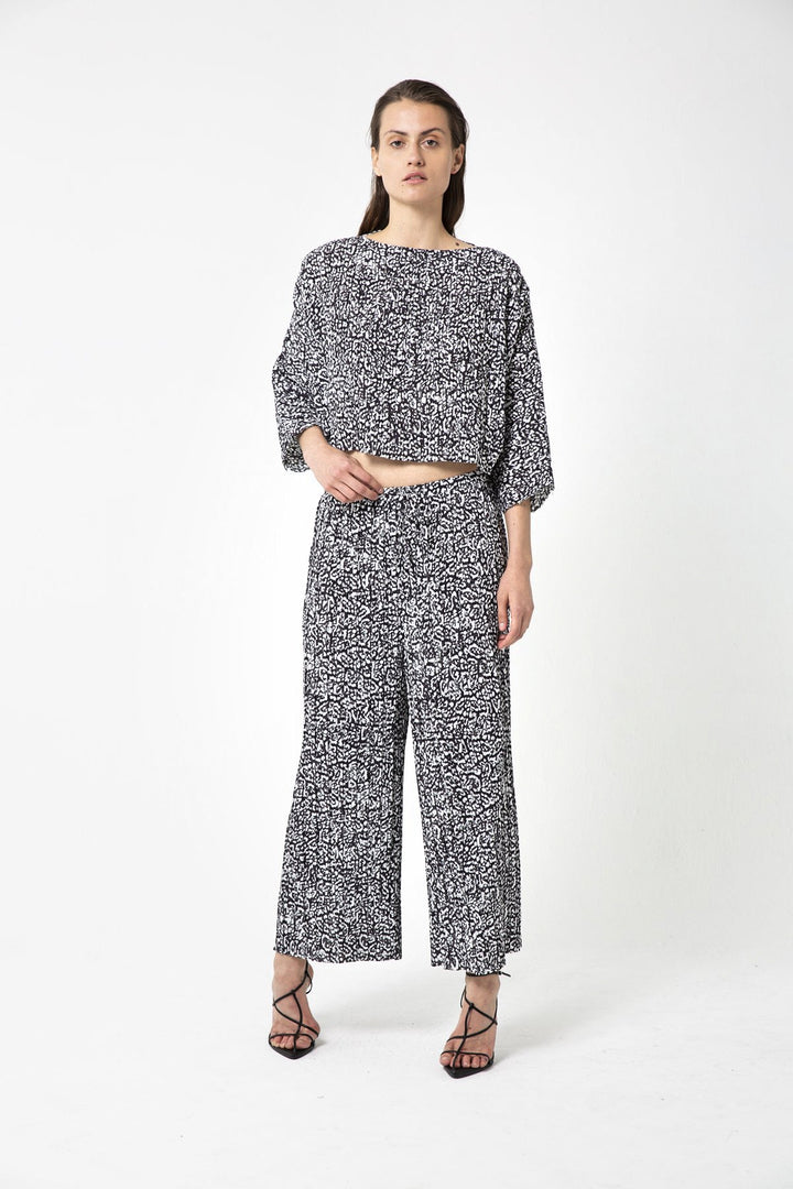 Third Form WOMENS PANTHA PLEAT PANT BLACK PANTHER, WOMENS PANTS & LEGGINGS, THIRD FORM, Elwood 101