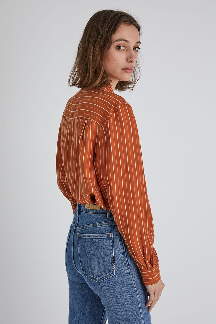 Neuw WOMENS RUSTY SHIRT COGNAC, WOMENS TOPS & SHIRTS, NEUW, Elwood 101