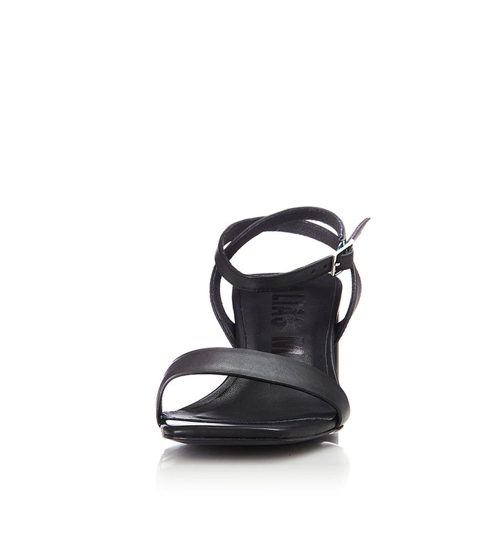 Alias Mae HEIDI BLACK LEATHER HEELS, WOMENS SHOES, ALIAS MAE, Elwood 101