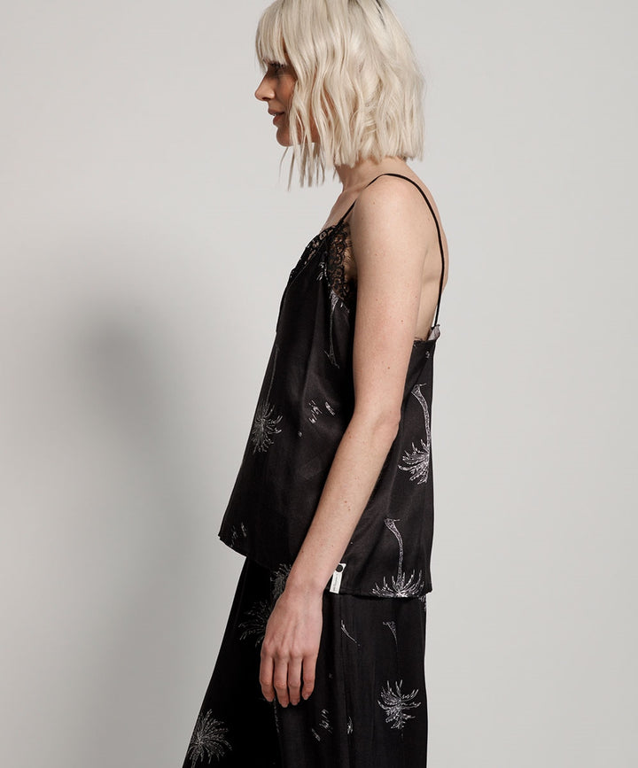 OneTeaspoon WOMENS ONYX VALLEY DELIRIOUS CAMI, WOMENS TOPS & SHIRTS, OneTeaspoon, Elwood 101