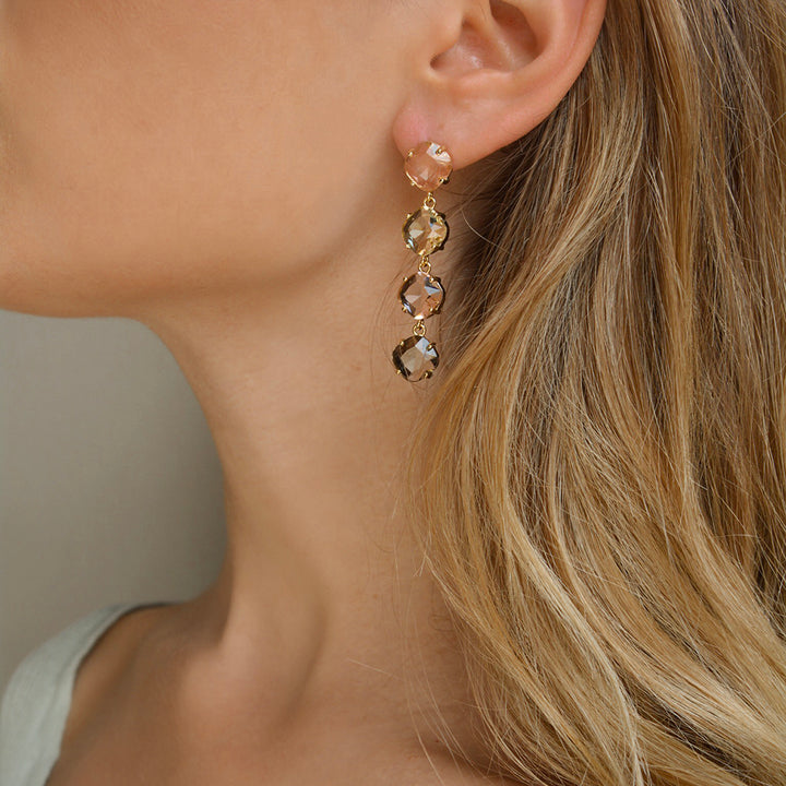 Jolie & Deen WOMENS SIENNA SWAROVSKI EARRINGS ...FREE POSTAGE Details Below, WOMENS JEWELLERY, JOLIE & DEEN, Elwood 101