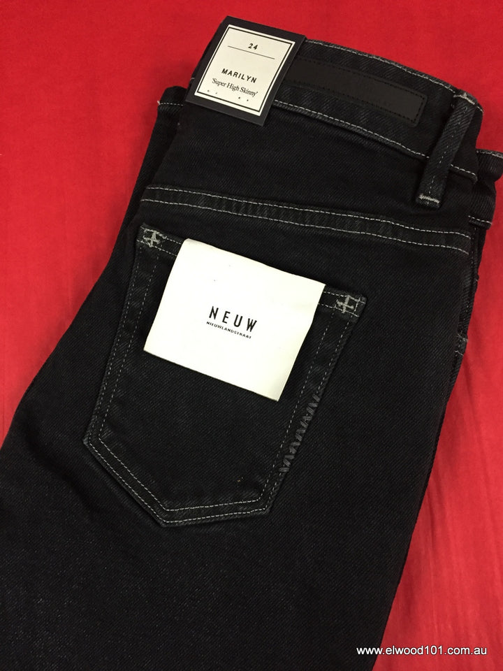 Neuw WOMENS MARILYN SKINNY HIGH RISE JEANS - MYSTERY, WOMENS DENIM, NEUW, Elwood 101