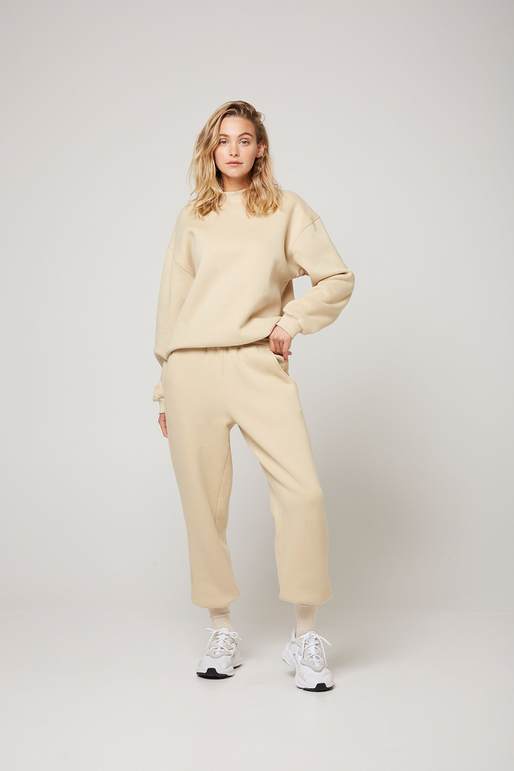 Rozalia Russian x Atoir WOMENS THE CREW NECK SWEATER - OATMEAL, WOMENS KNITS & SWEATERS, ATOIR, Elwood 101