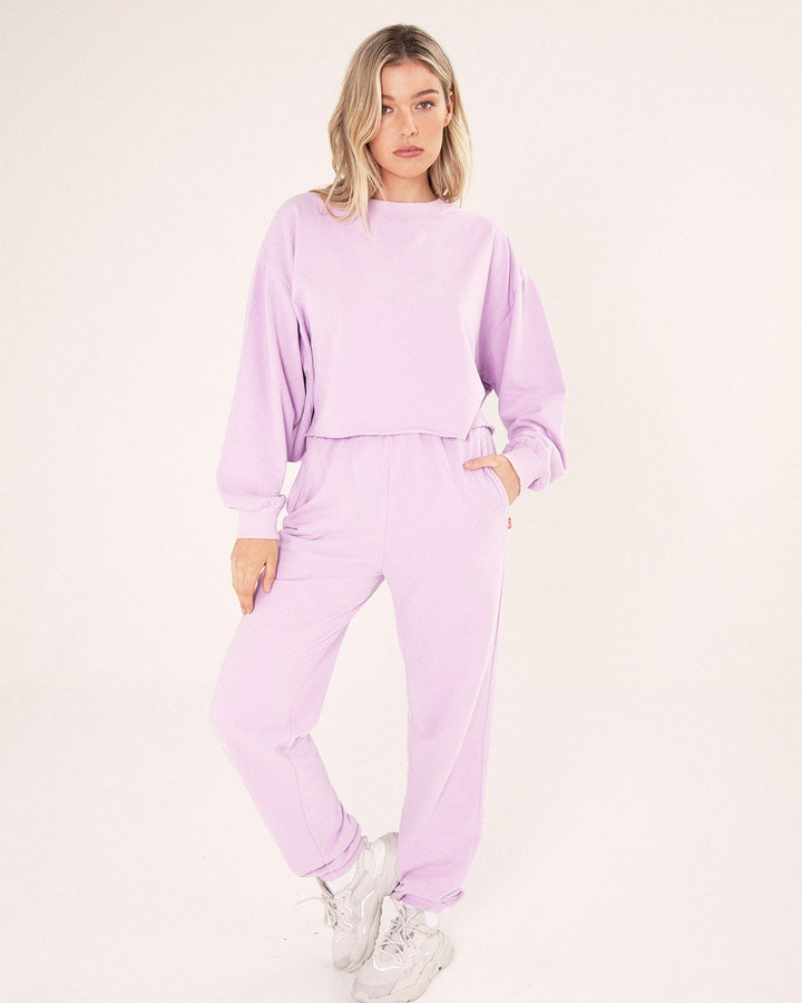 Bayse Brand WOMENS LOUNGE SWEATER - LILAC, WOMENS KNITS & SWEATERS, BAYSE BRAND, Elwood 101