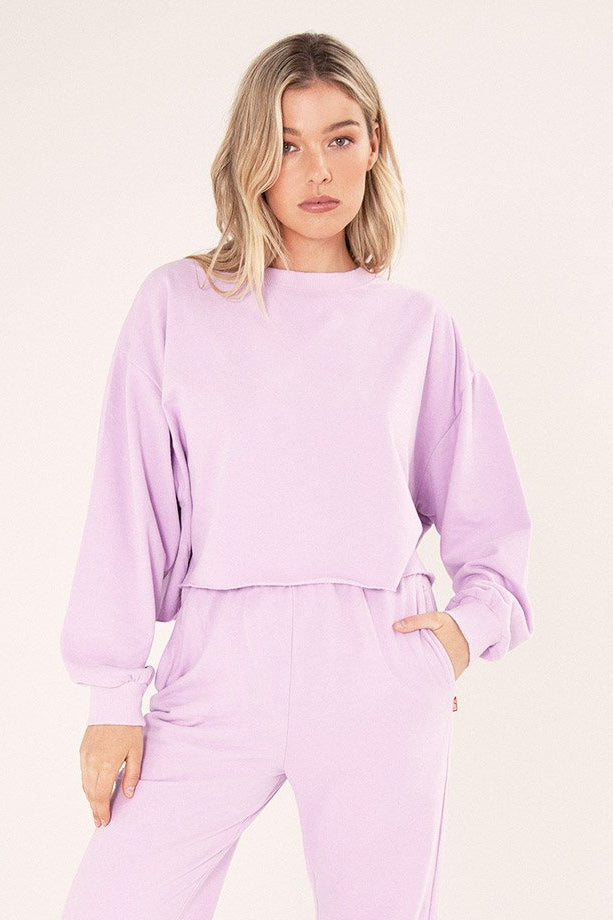 Bayse Brand WOMENS HIGH WAISTED TRACK PANTS - LILAC, WOMENS TRACK PANTS, BAYSE BRAND, Elwood 101