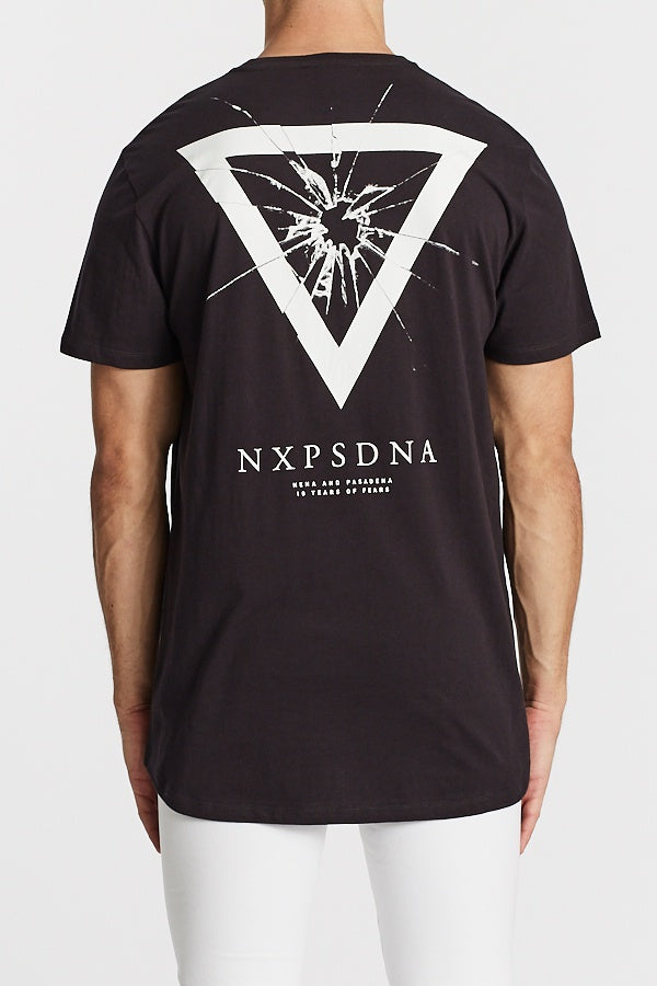 Nena Pasadena MENS STONE COLD SCOOP BACK TEE - GRAPHITE, MENS TEE SHIRTS, NENA PASADENA, Elwood 101