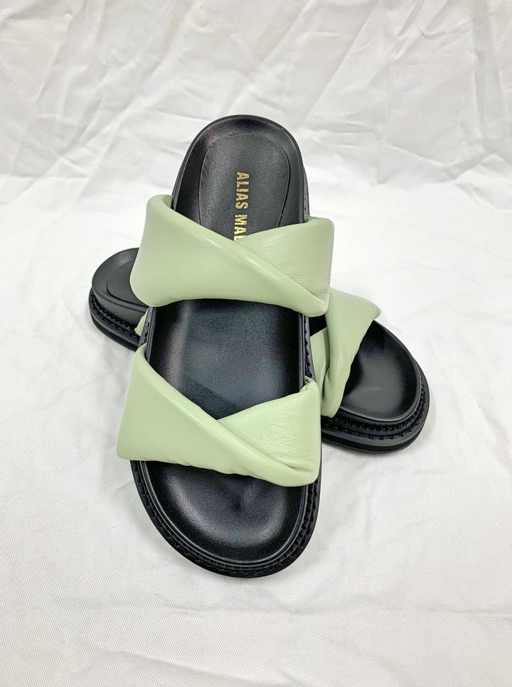 Alias Mae WOMENS PARIS LEATHER SANDAL - SAGE, WOMENS SHOES, ALIAS MAE, Elwood 101