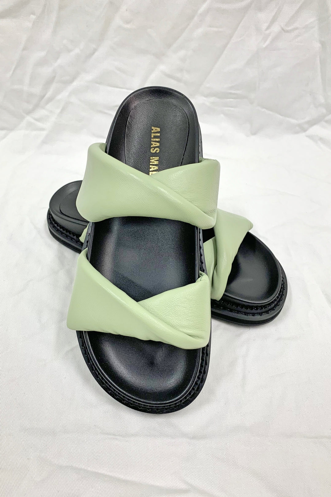 Alias Mae WOMENS PARIS LEATHER SANDAL - SAGE, WOMENS SHOES, ALIAS MAE, Elwood 101