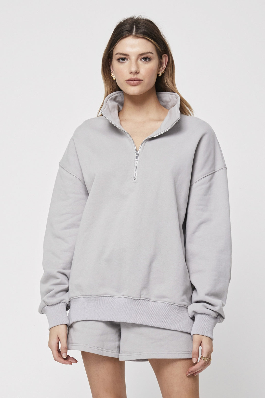 Rozalia Russian x Atoir WOMENS THE PULLOVER -  GREY, WOMENS KNITS & SWEATERS, APPAREL BY ROZALIA, Elwood 101