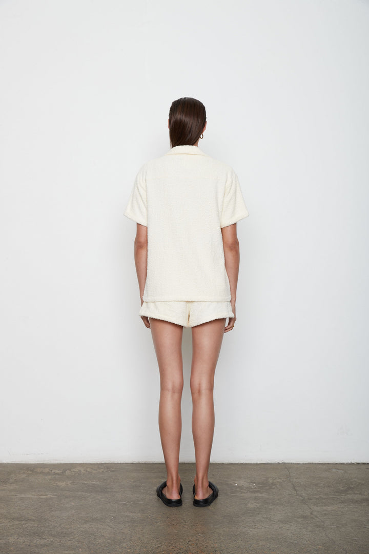 Atoir WOMENS THE MONTENEGRO SHIRT - PAPYRUS, WOMENS TOPS & SHIRTS, ATOIR, Elwood 101