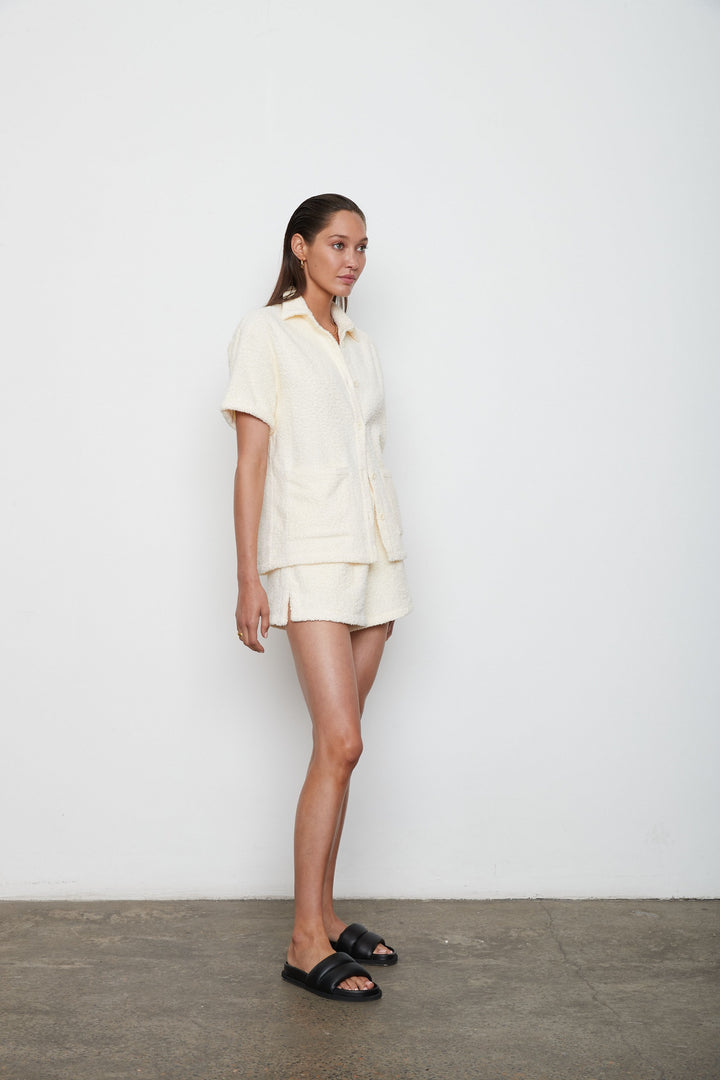 Atoir WOMENS THE MONTENEGRO SHIRT - PAPYRUS, WOMENS TOPS & SHIRTS, ATOIR, Elwood 101