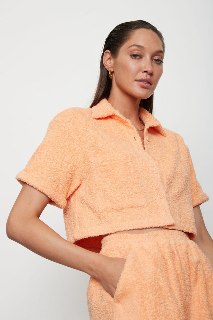 Atoir WOMENS THE SANTORINI SHIRT - MANGO, WOMENS TOPS & SHIRTS, ATOIR, Elwood 101