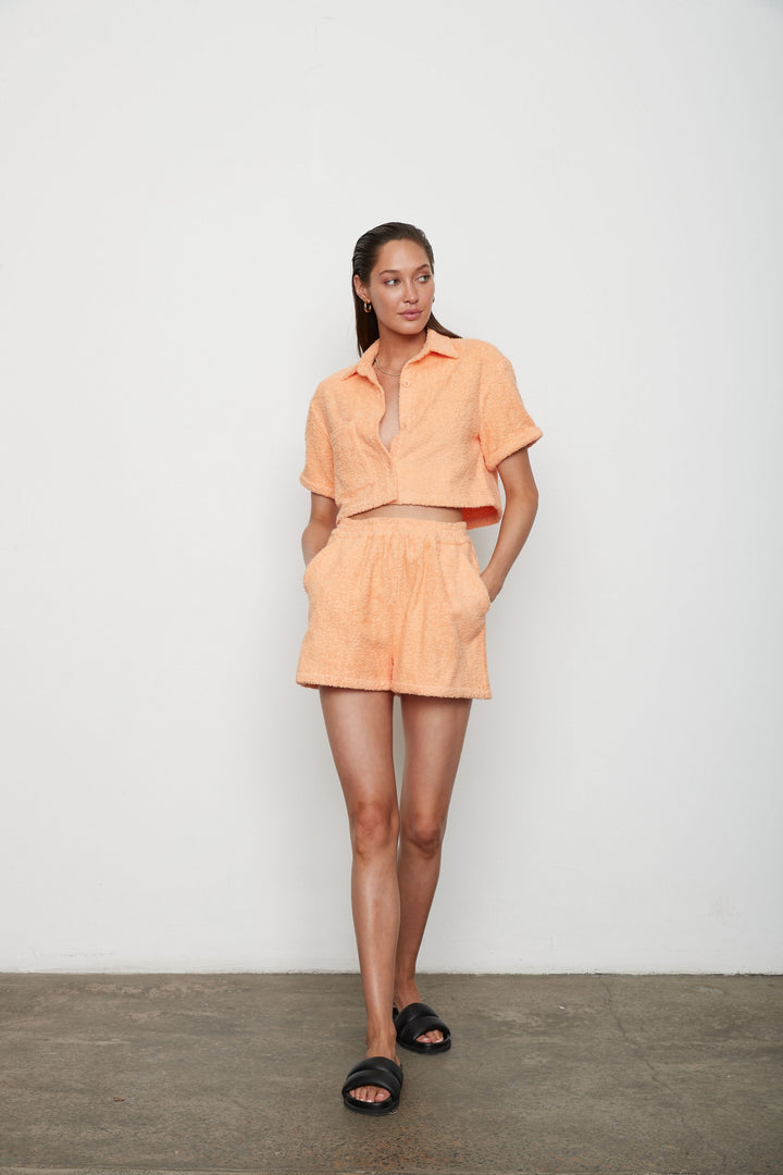 Atoir WOMENS THE SANTORINI SHIRT - MANGO, WOMENS TOPS & SHIRTS, ATOIR, Elwood 101