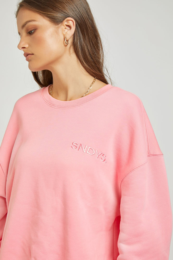 Sundays The Label WOMENS FLIX SWEATER - PINK, WOMENS KNITS & SWEATERS, SNDYS, Elwood 101