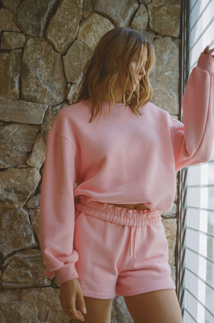 Sundays The Label WOMENS FLIX SWEATER - PINK, WOMENS KNITS & SWEATERS, SNDYS, Elwood 101