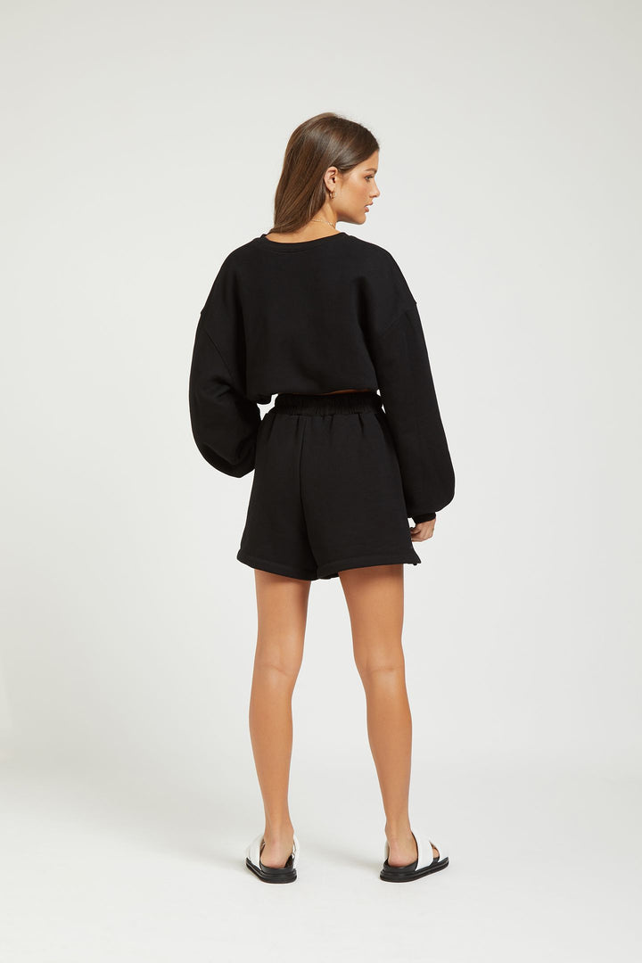 Sundays The Label WOMENS FLIX SWEATER - BLACK, WOMENS KNITS & SWEATERS, SNDYS, Elwood 101