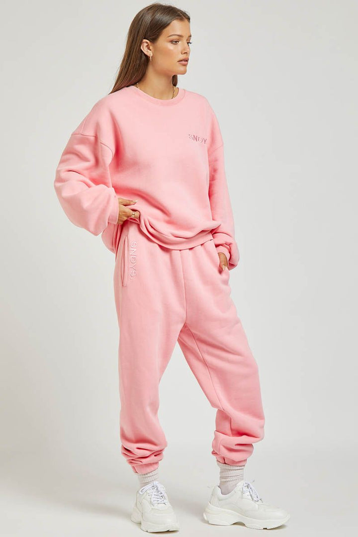 Sundays The Label WOMENS FLIX SWEATPANT - PINK, WOMENS TRACK PANTS, SNDYS, Elwood 101