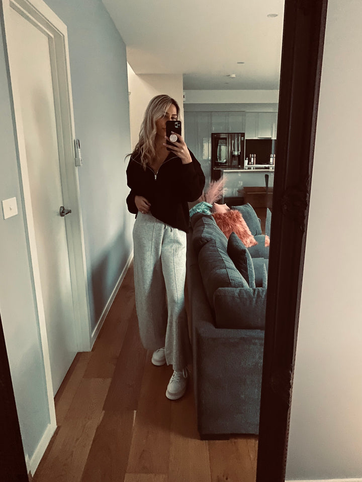 Little Lies WOMENS KENDAL KNITTED PANTS  - GREY, WOMENS PANTS, LITTLE LIES, Elwood 101