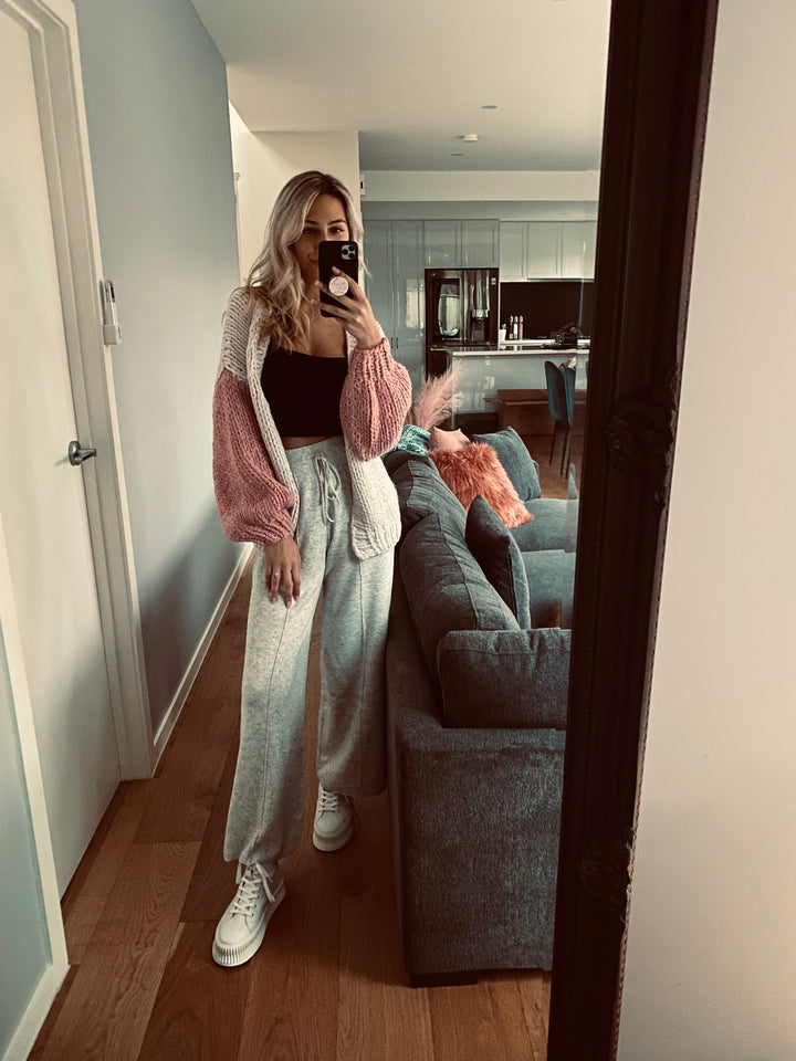 Little Lies WOMENS KENDAL KNITTED PANTS  - GREY, WOMENS PANTS, LITTLE LIES, Elwood 101