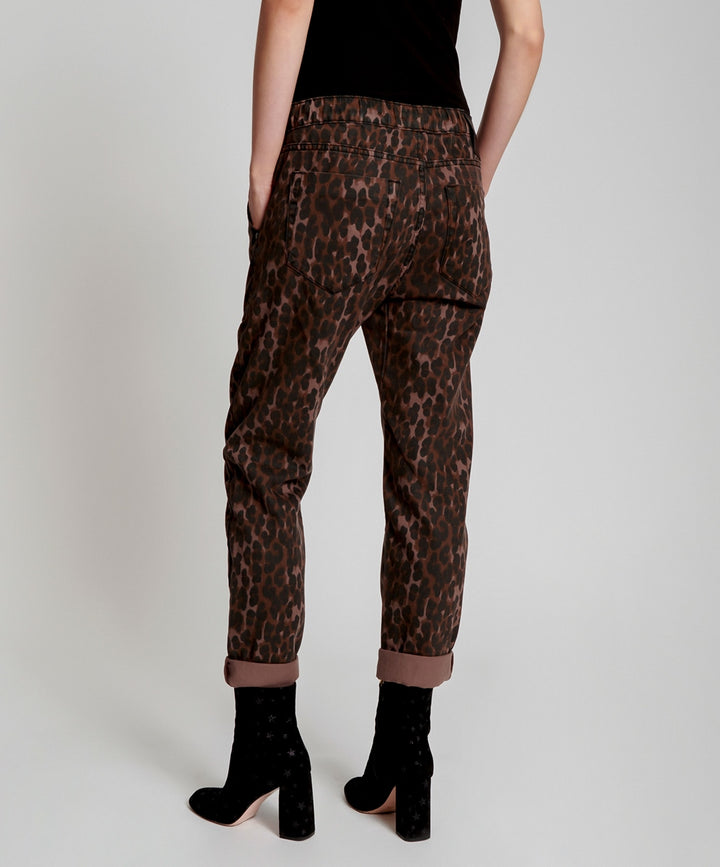 OneTeaspoon WOMENS BRONZE LEOPARD SHABBIES  DRAWSTRING JEANS, WOMENS DENIM, OneTeaspoon, Elwood 101