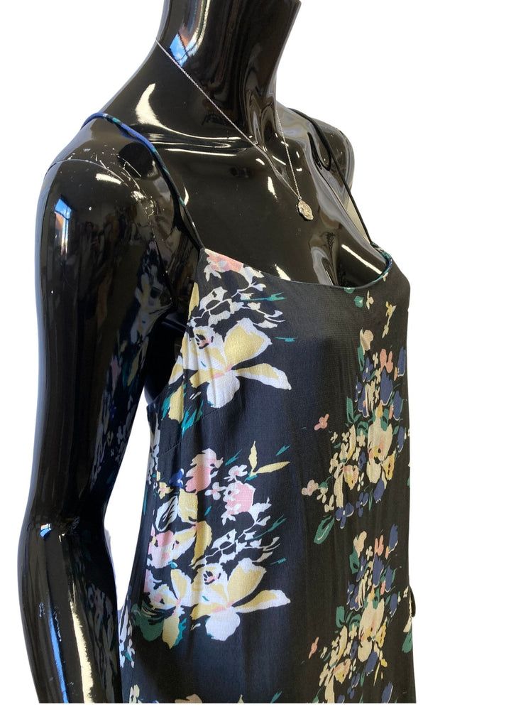 Rollas WOMENS EDEN SLIP DRESS BLACK, WOMENS DRESSES, ROLLAS, Elwood 101