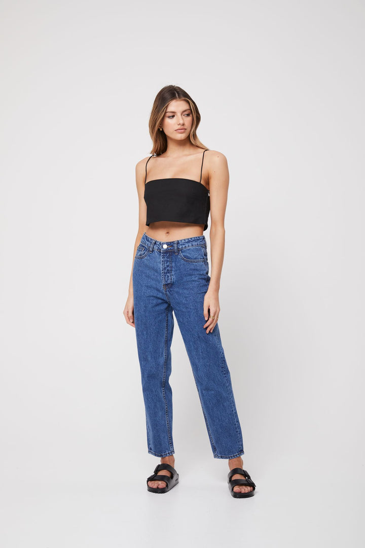 Rozalia Russian x Atoir WOMENS THE JEANS - WASHED BLUE, WOMENS DENIM, APPAREL BY ROZALIA, Elwood 101