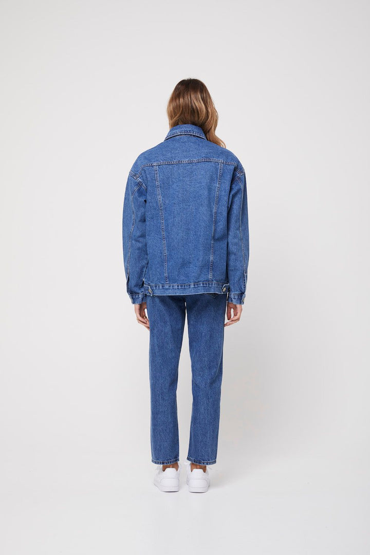 Rozalia Russian x Atoir WOMENS THE JEANS - WASHED BLUE, WOMENS DENIM, APPAREL BY ROZALIA, Elwood 101