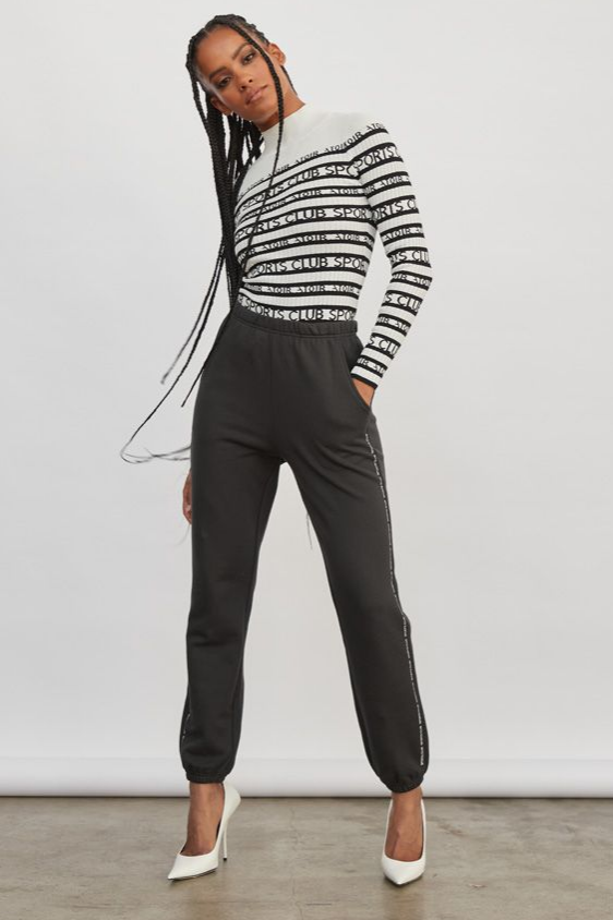 ATOIR SPORTS CLUB Womens The All Star Track Pants - Vintage Black, WOMENS TRACK PANTS, ATOIR, Elwood 101