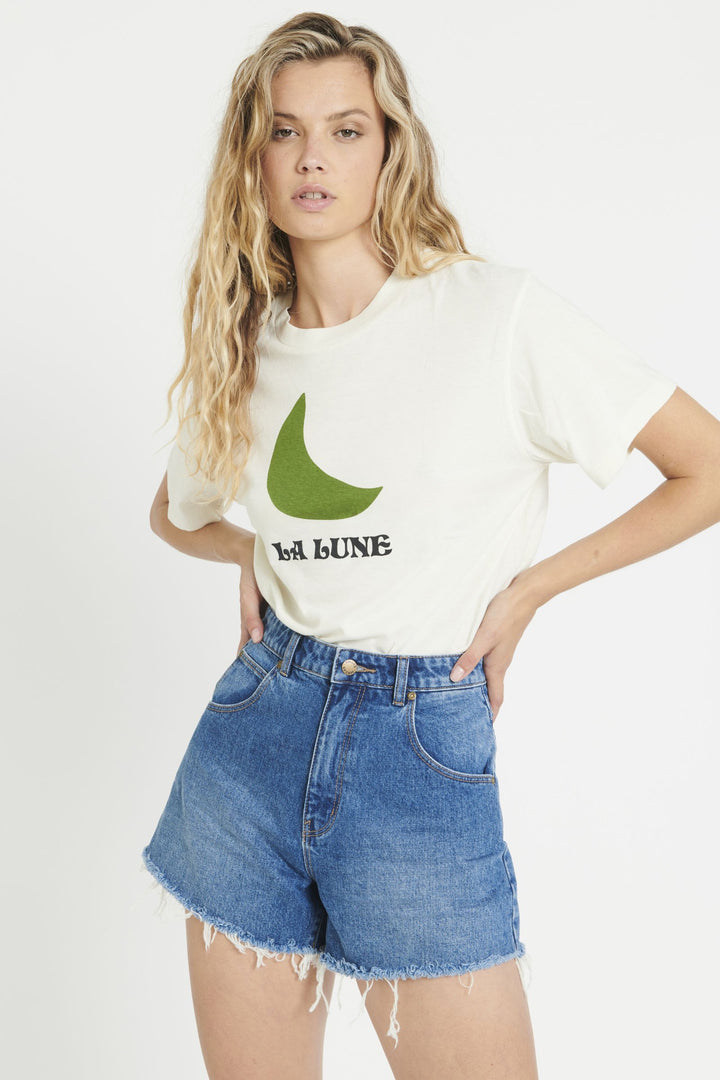 ROLLAS Womens Mirage Denim Shorts - Ashley Blue, WOMENS SHORTS, ROLLAS, Elwood 101