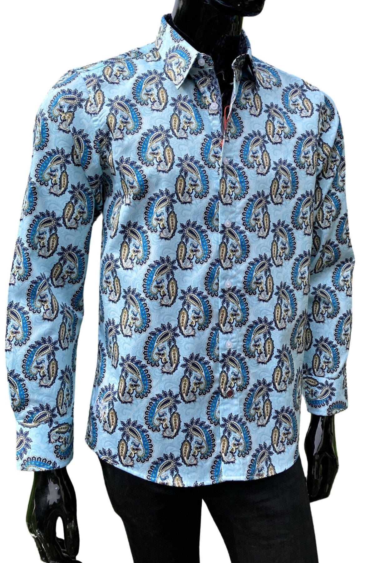 JOHN LENNON Mens Etal Paisley Shirt JOHN LENNON Mens Etal Paisley Shirt