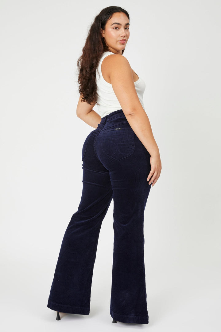 Rollas WOMENS EASTCOAST FLARE MIDNIGHT CORD, WOMENS DENIM, ROLLAS, Elwood 101