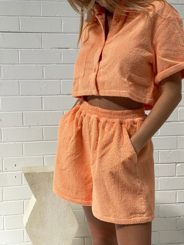 Atoir WOMENS THE SANTORINI SHIRT - MANGO, WOMENS TOPS & SHIRTS, ATOIR, Elwood 101