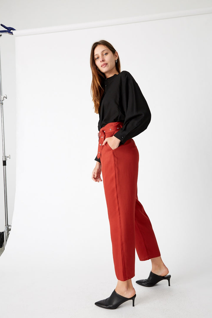 Third Form WOMENS SKY HIGH TROUSER RUST...Last Ones Available, WOMENS PANTS & LEGGINGS, THIRD FORM, Elwood 101