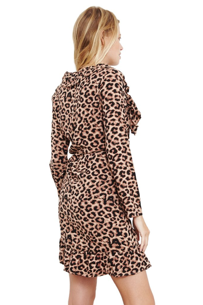 The People Vs WOMENS AVA WRAP DRESS HYENA, WOMENS DRESSES, THE PEOPLE VS, Elwood 101