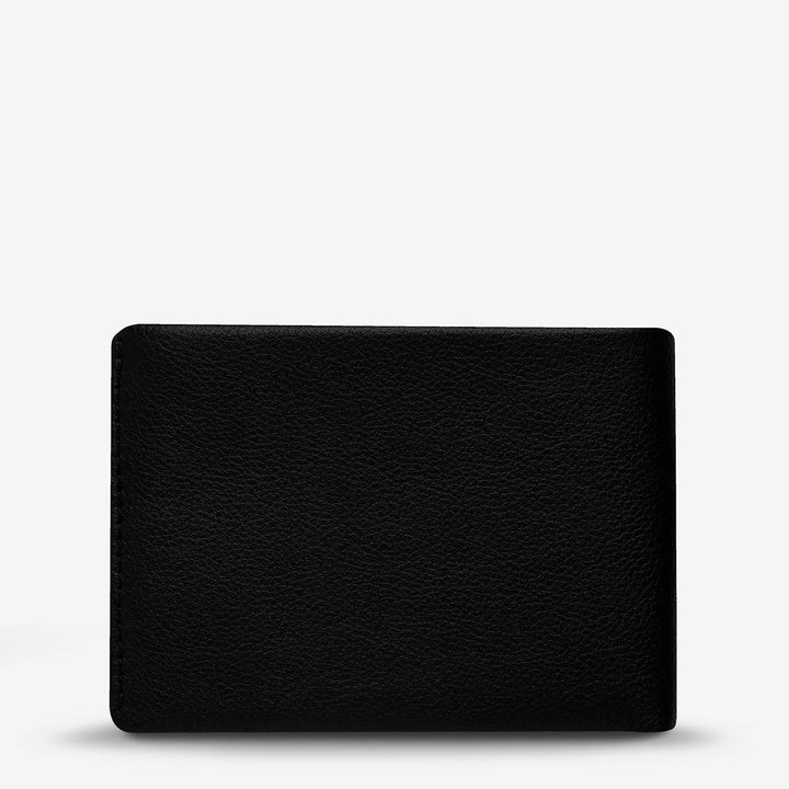 Status Anxiety MENS JONAH WALLET BLACK LEATHER, MENS & WOMENS WALLETS AND BAGS, STATUS ANXIETY, Elwood 101